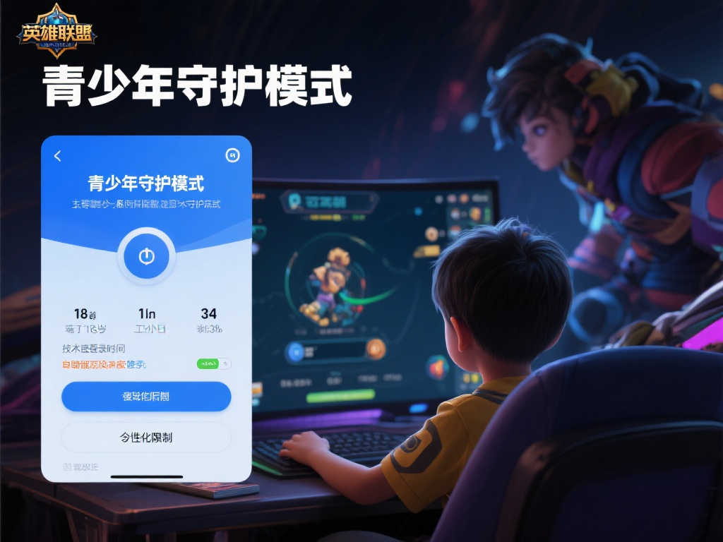 英雄联盟开启青少年保护模式,助力养成健康游戏行为 英雄联盟开启青少年保护模式,助力养成健康游戏行为